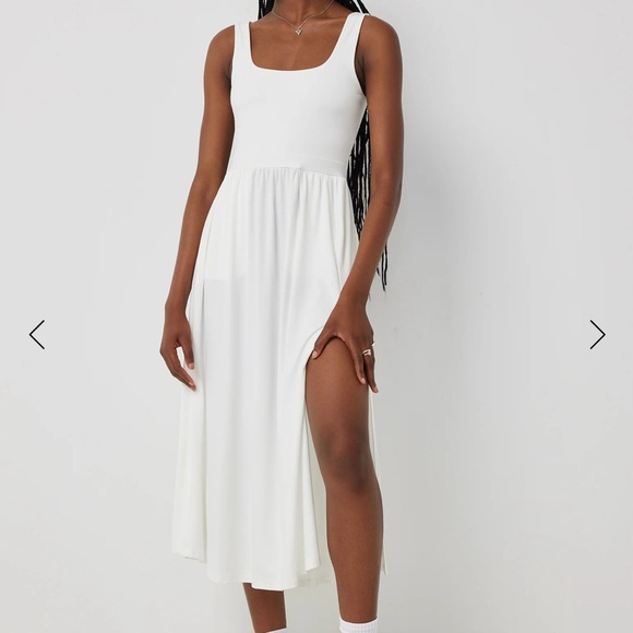 Ardene Super Soft Midi Dress with Slit - Picture 1 of 3